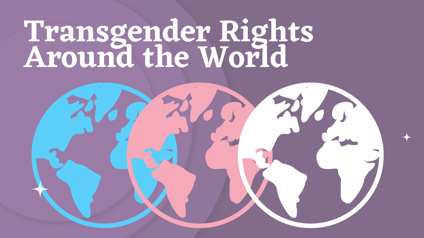 illustration of transgender rights in different countries